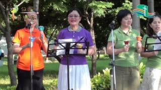 20130602-彼得牧區公園音樂會 女生手鐘 谷中百合花