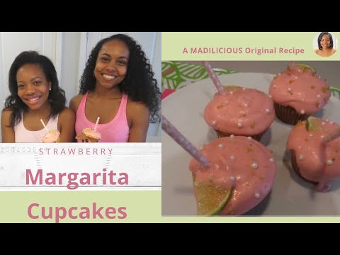 Cooking with Madison: Strawberry Margarita Cupcakes with my Sorority Sister