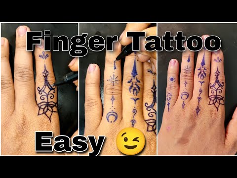 finger #tattoo #henna #pretty #pattern #tattoosforwomen #girlswithtattoos  #pandora #ring #… | Flower finger tattoos, Finger tattoo for women, Finger  tattoo designs