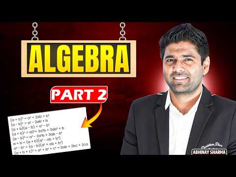 Dont solve : When no. Of equation are less than no. Of equation- Algebra Part 2 by Abhinay Sharma