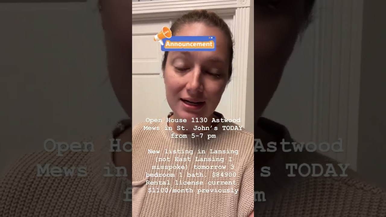 𝑶𝑷𝑬𝑵 𝑯𝑶𝑼𝑺𝑬 in St Johns Michigan 🎈