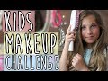 FULL FACE USING ONLY KIDS MAKEUP! | Rosie McClelland