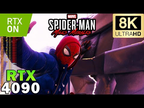 ►Marvel's Spider-Man: Miles Morales 8K Ray Tracing | RTX 4090 | R9 7950X | Max Graphics | DLSS 3.0