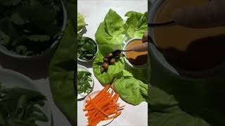 Crispy Tofu &amp; Eggplant Lettuce Wraps | Minimalist Baker Recipes