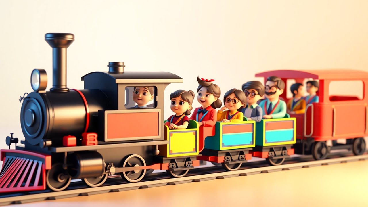 π The Train Song | Chugga Chugga Choo Choo | Fun Kids Song & Nursery ...