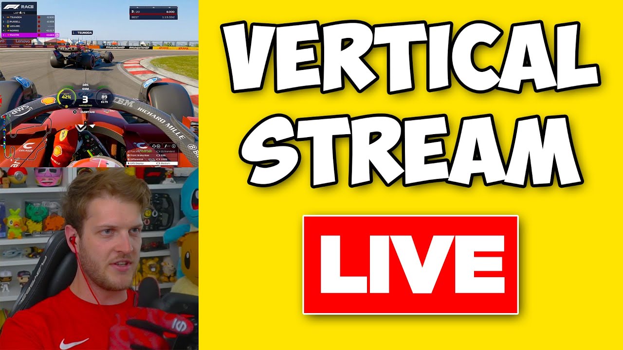 F1 25 Career Mode 100% UNITED STATES Grand Prix! | Vertical Stream