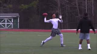 Justin Fields Slow Motion Pass