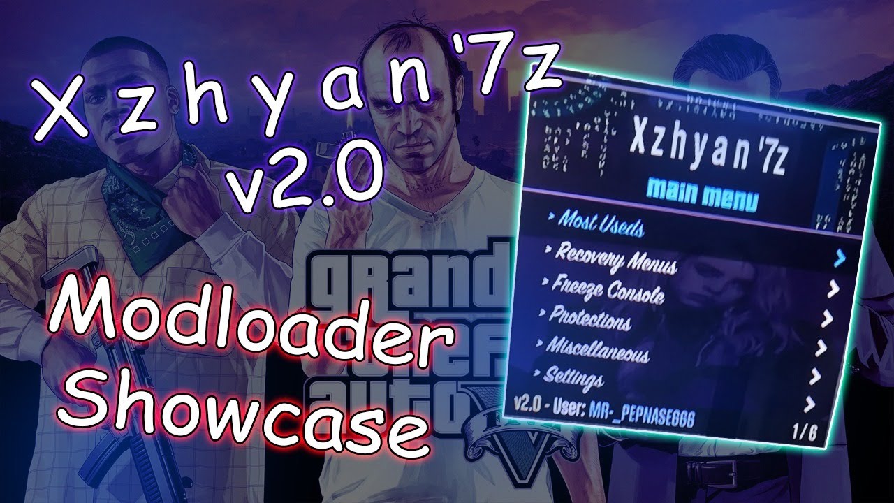 [PS3/GTA5] X z h y a n '7zV2 Modloader Showcase (DEX/CFW/HEN) + Download
