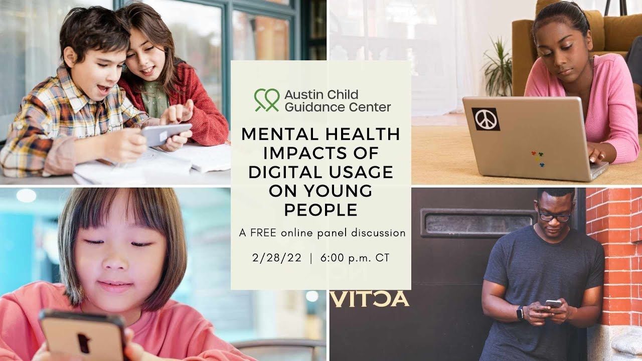 Mental Health Impacts of Digital Usage on Young People - YouTube