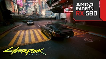 Cyberpunk 2077 Patch 2.3 - RX 580 - FSR 3 & FSR 3.1 Frame Generation