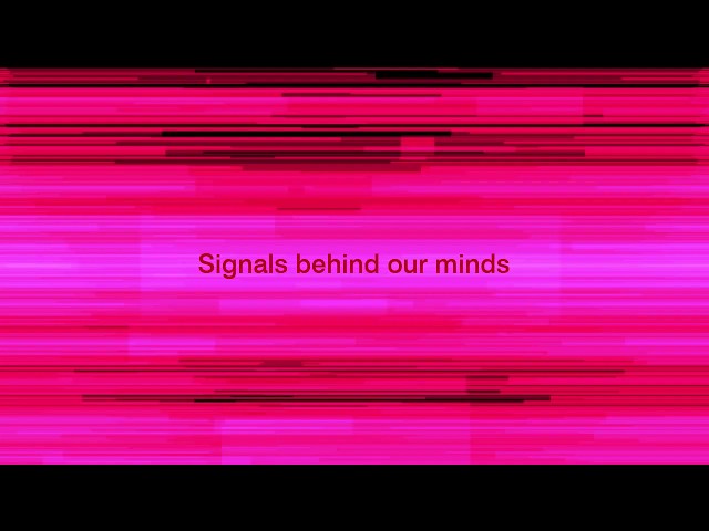 Signals behind our minds(Processing sound visualization study)