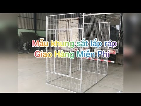 Video ????Hot 2021????Mẫu Chuồng khung sắt lắp ráp, Hướng dẫn... - youtube