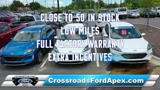 Crossroads Ford Apex Up to $15,000 Off F-150s