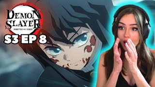 WHY IS IT SO SAD | Demon Slayer S3 Ep 8 reaction