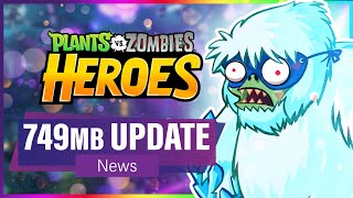 PvZ Heroes Got a 749mb Update (News) | Plants vs Zombies Heroes
