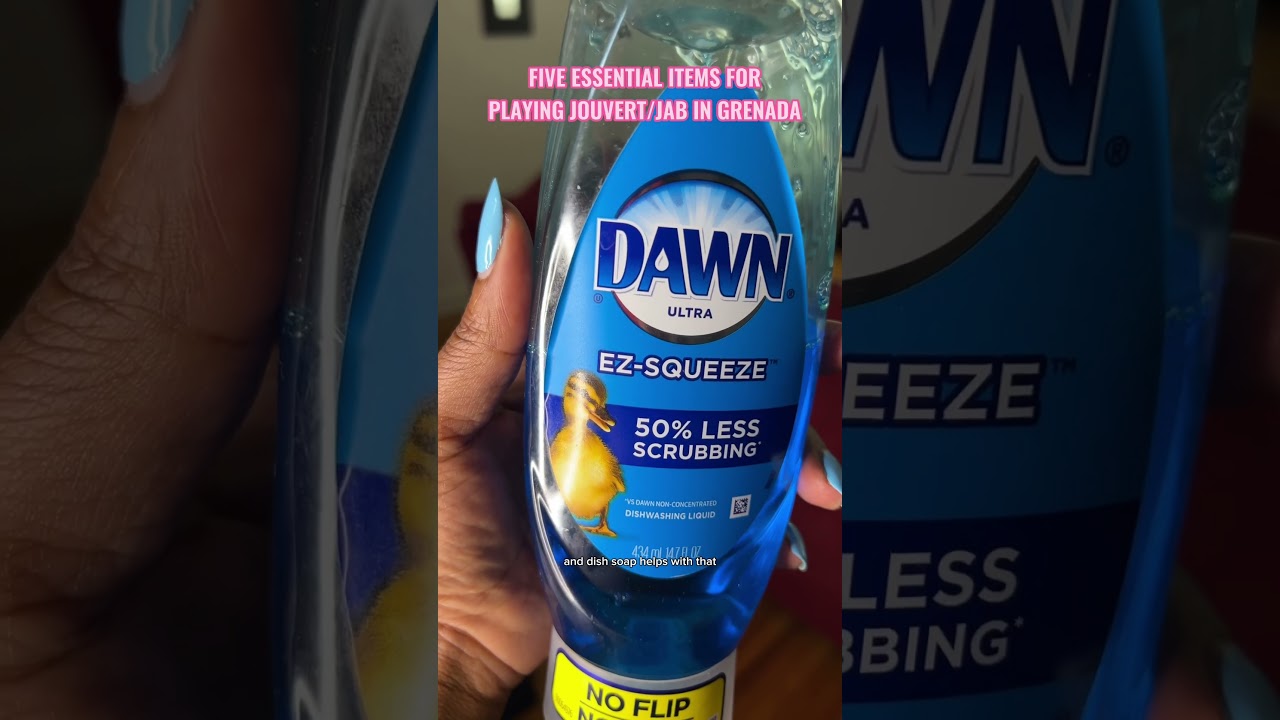 Five Essential Items for Playing Jouvert/Jab in Grenada