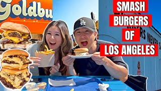 TOP SMASH BURGER OF LA | Burger Never Say Die VS Goldburger VS Easy Street Burger