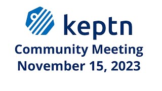 Keptn Community &amp; Developer Meeting - November 15, 2023