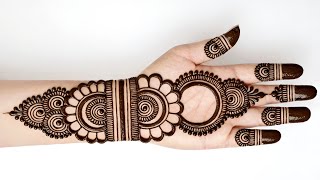Front Hand Mehndi Easy Simple Stylish Mehndi Latest Mehndi Design New Mehandi Design Mehndi