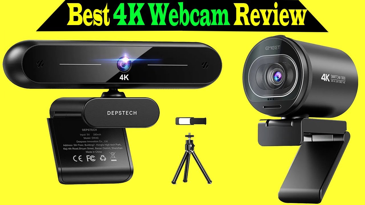 4K Webcam 1080P 60FPS Autofocus Streaming Web Camera EMEET S600 Living  Stream Camera With Mics&Privacy Cover for Tiktok/ - AliExpress