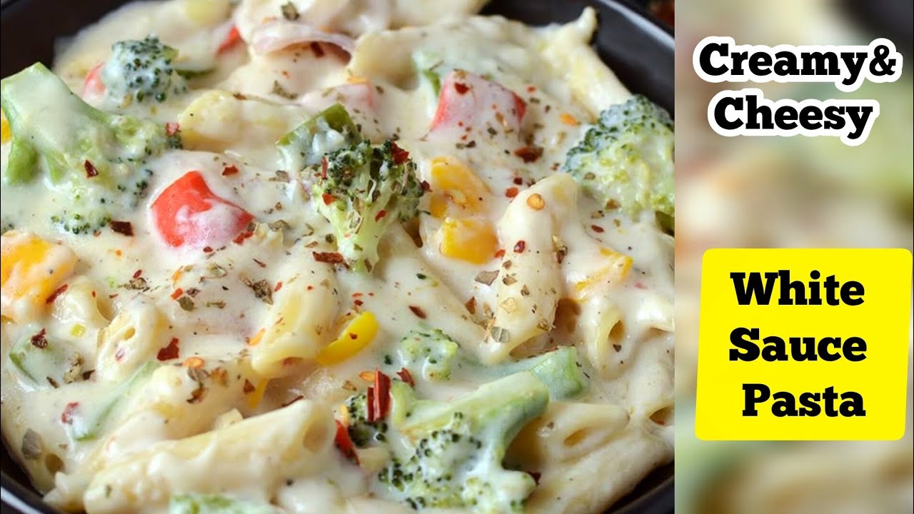 Creamy White Sauce Pasta Recipe|| चीज़ी और क्रीमी पास्ता घर पर बनाए|| Pasta Recipes