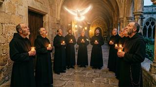 Gregorian Chants for the Holy Spirit | Benedictine Monks Gather Beneath the Divine Light