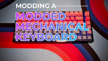 Simple Steps to Mod a Mechanical Keyboard with Results! 💯