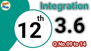 Integration, Differential Derivatives, Deferential Equations, Exercise 3.6,class12,dear math