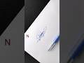 Stylish N Letter Signature Design | Easy Handwriting Signature