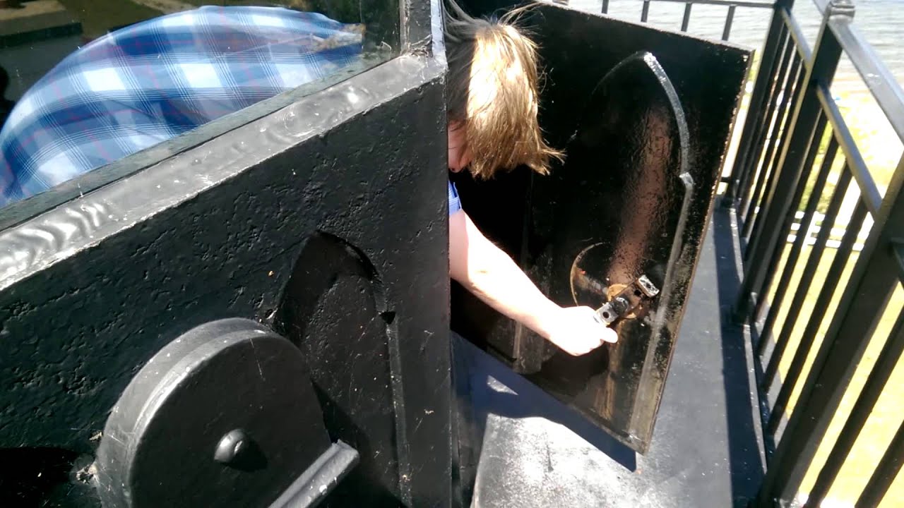 Atop the former Poverty Island light in Escanaba