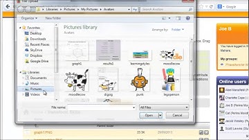 Uploading Files to Mahara