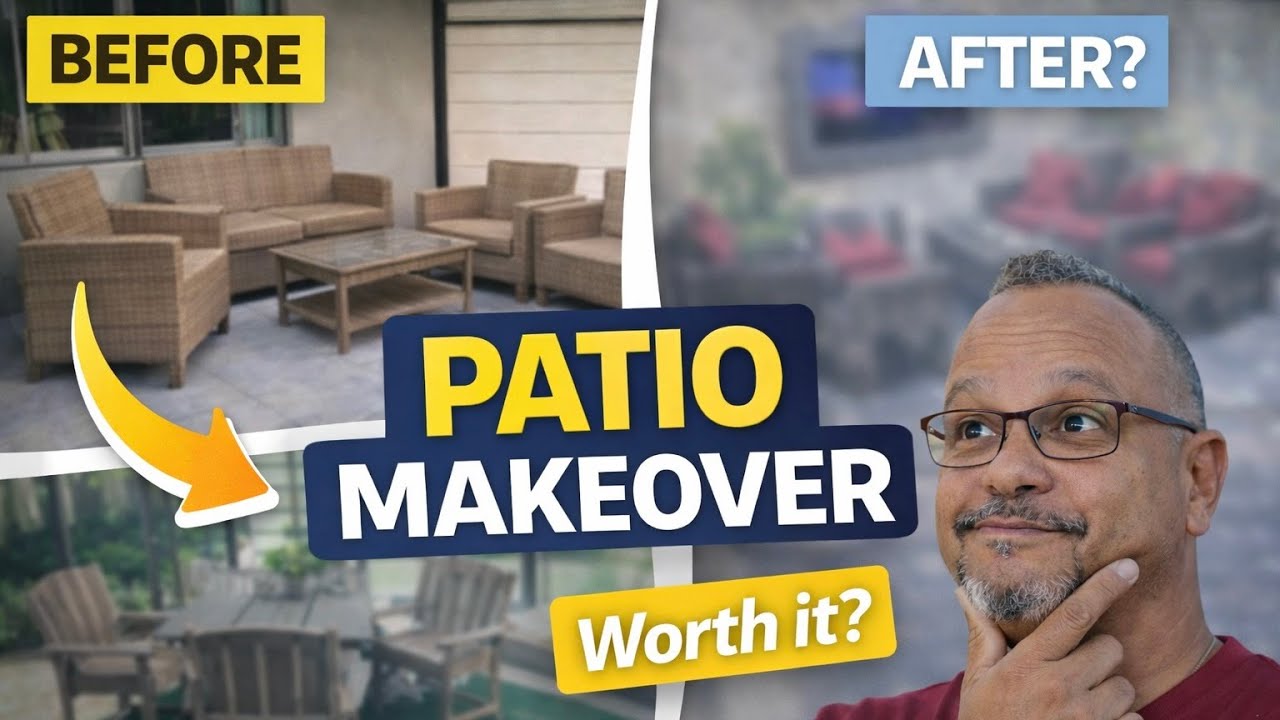 Patio Makeover Before & After | Was This Upgrade REALLY Worth It?