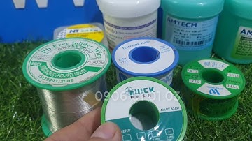 thiếc hàn, thiếc hàn loại tốt, thiếc hàn không chì, thiếc hàn giá rẻ