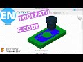 Fusion360 | Generate TOOLPATH and export G CODE | Quick and Simple