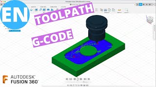 Fusion360 | Generate TOOLPATH and export G CODE | Quick and Simple