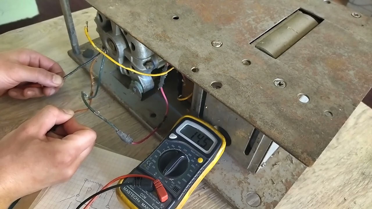 УБДН-1 обзор и подключение двигателя через конденсатор