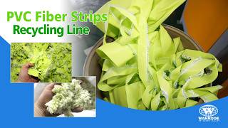 Soft Nylon Pvc Fiber Strips Shredding Machine丨Waste Textile Recycling Crushing Equipment