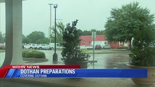 Dothan preparations against Hurricane Sally