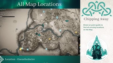 Chipping Away All Locations [Only Map] Best Guide For Missing Locations - Assassin