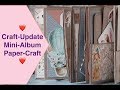 Craft-Update Mini-Album  Paper-Craft Set Action Minialbum Scrapbook