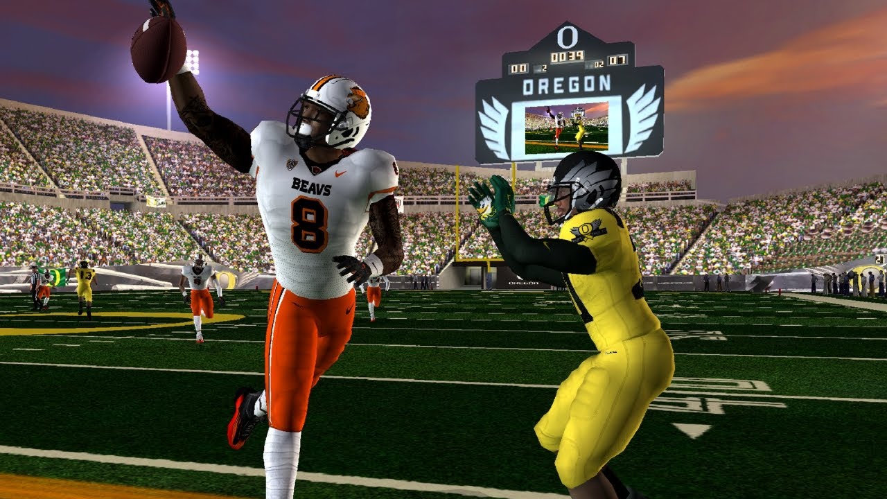 Орегон Стэйт против №6 Орегон | NCAA Football 06 NEXT Dynasty - Year 3
