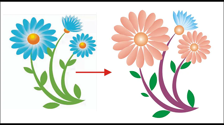 Flower Redesign by sketching