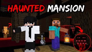 YEH HUM KAHAN FAS GYE 😨 || PART-2 || MINECRAFT HAUNTED MANSION HORROR STORY IN HINDI