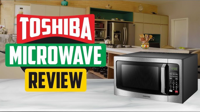 How to use the Toshiba ML-EC42P microwave's air fry function 