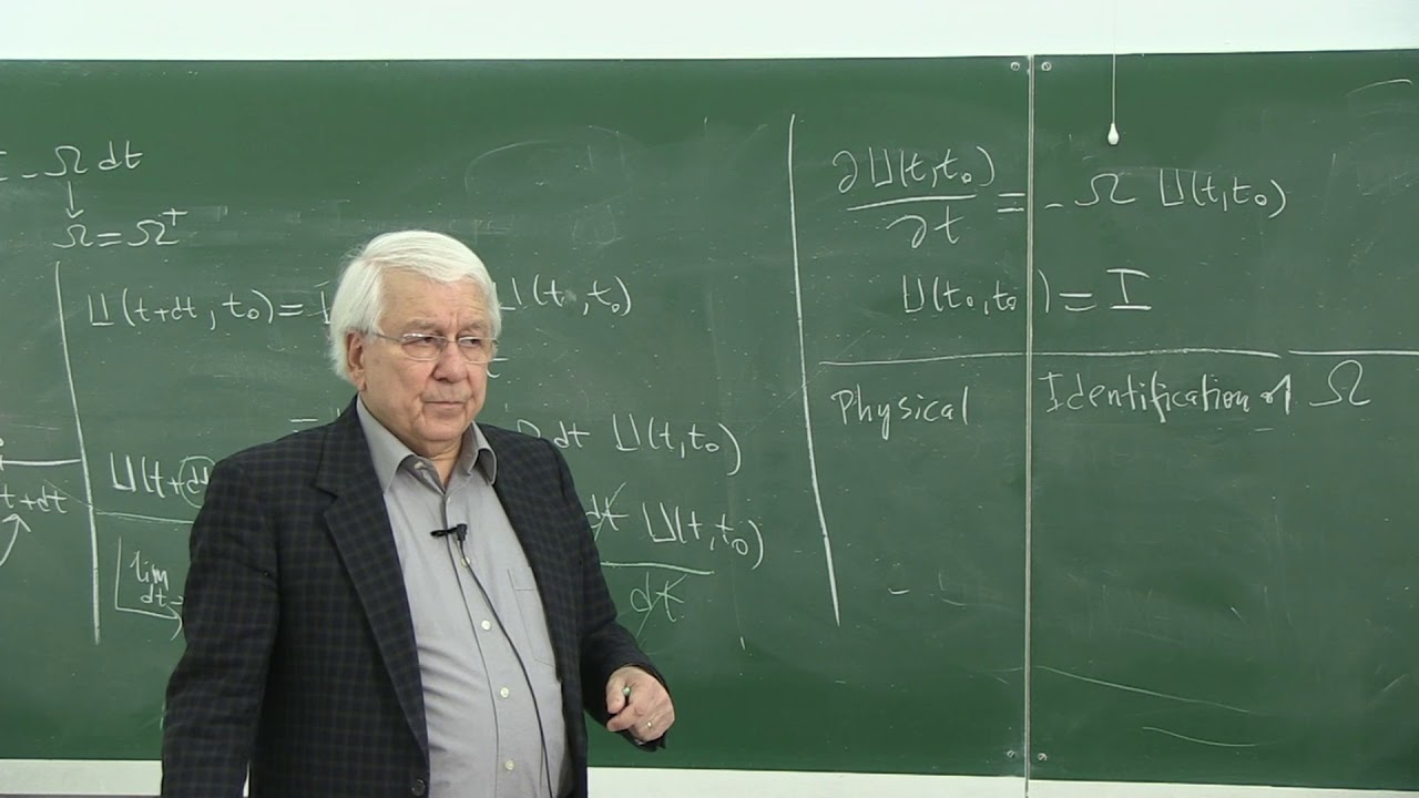 Quantum Mechanics 1 - Week 7 | Lecture 2 - YouTube
