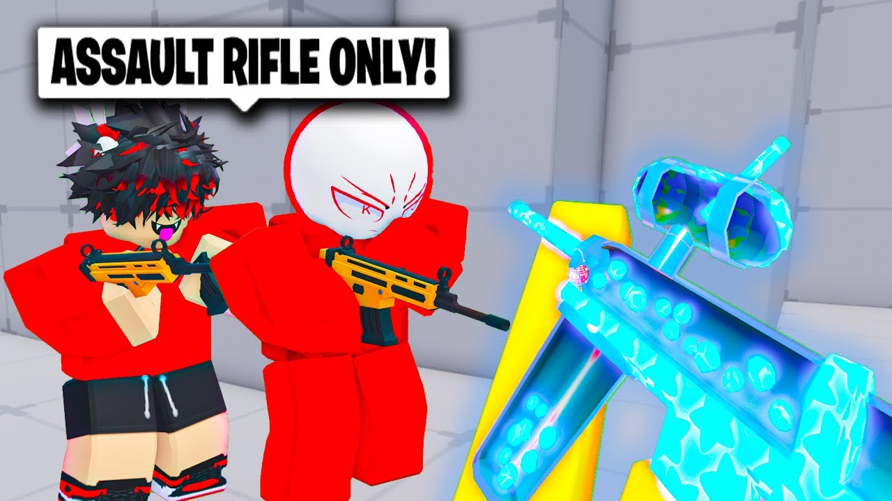 Assault Riffle Rivals I Found a ASSULT RIFLE ONLY Clan in Roblox Rivals - YouTube