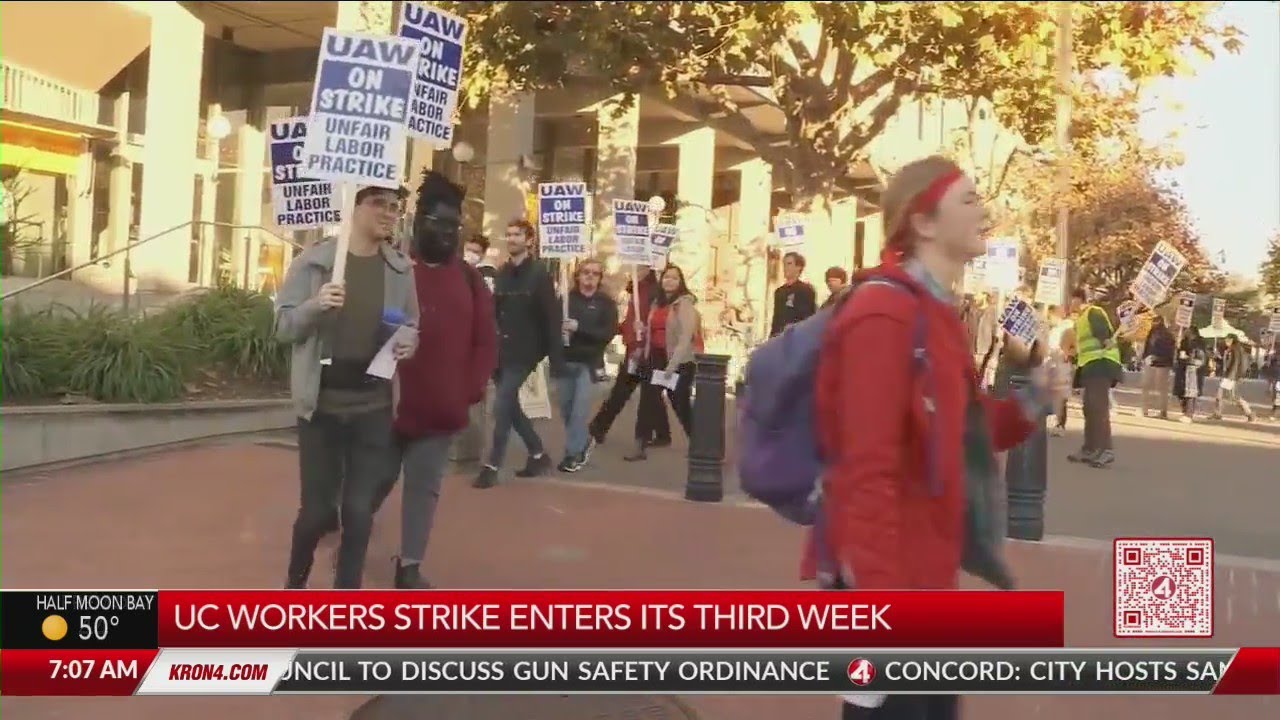 UC workers strike enters its third week