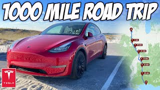 1000 Mile Tesla Road Trip (Iowa to Alabama Coast)