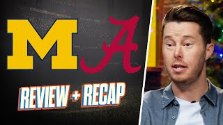 Michigan vs. Alabama Recap & Analysis | Rose Bowl Recap