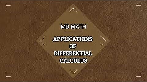 Class 12 Maths | Chapter– 7 | Applications of Differential calculus | Example: 7.56